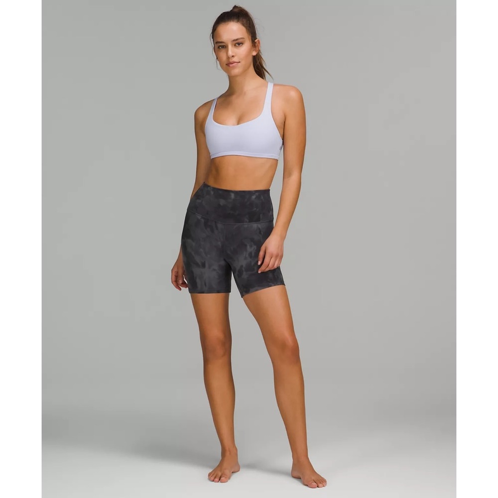 lululemon Align High-Rise Short Diamond Dye Pitch GreySize 4